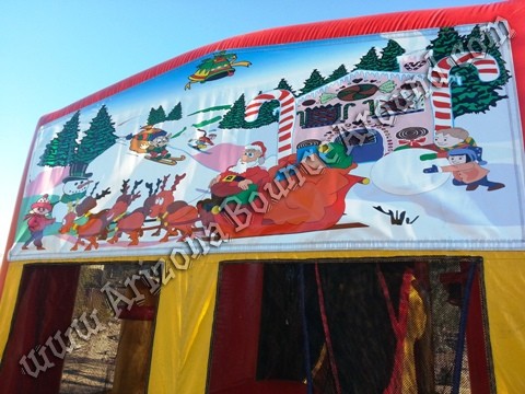 Christmas Bounce House rentals, Santa Claus Jumper, Phoenix Scottsdale az